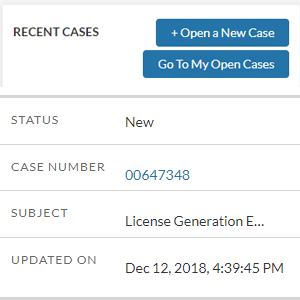 myOSIsoft Recent Cases